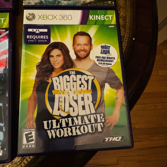 XBOX 360 Kinect Video Games Sports Adventures Workout Dance Working Bundle of 6 - Picture 5 of 7